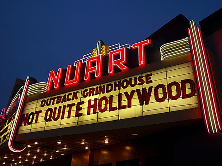 nuart theater marquee