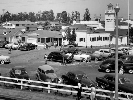 The Original Farmers Market in 1953 | Photo courtesy of The Original Farmers Market
