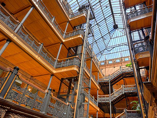 Bradbury Building in Downtown L.A. | Photo courtesy of Candice Montgomery, Flickr