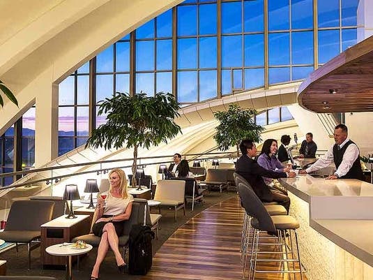 Star Alliance Lounge at LAX | Photo courtesy of Gensler